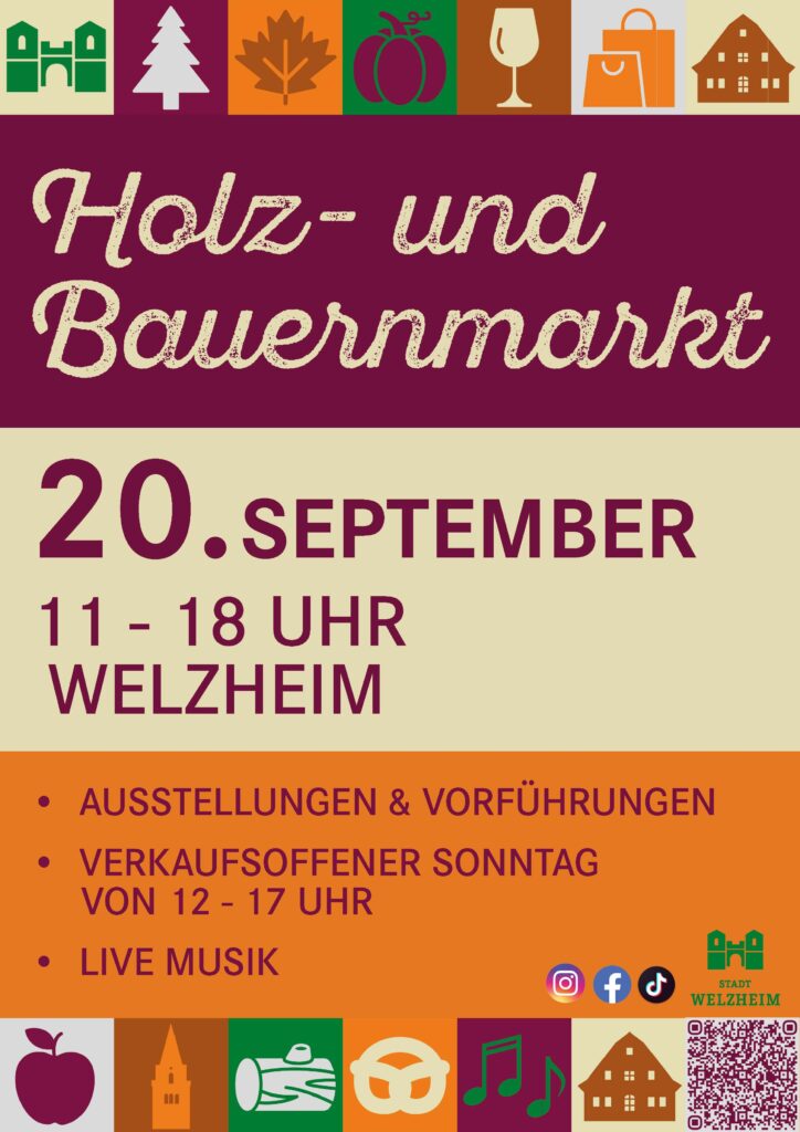 Holz- und Bauernmarkt am 20.09.2026